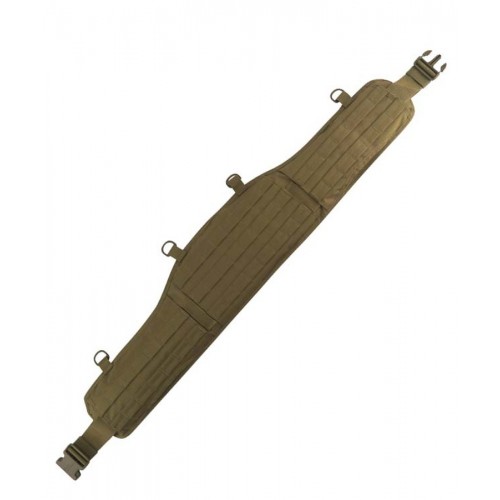 MOLLE Battle Belt (Coyote), Running a belt can be liberating - carry only the essentials in a low-drag high performance setup